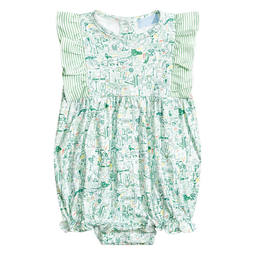 Golf Baby Ruffle Bubble