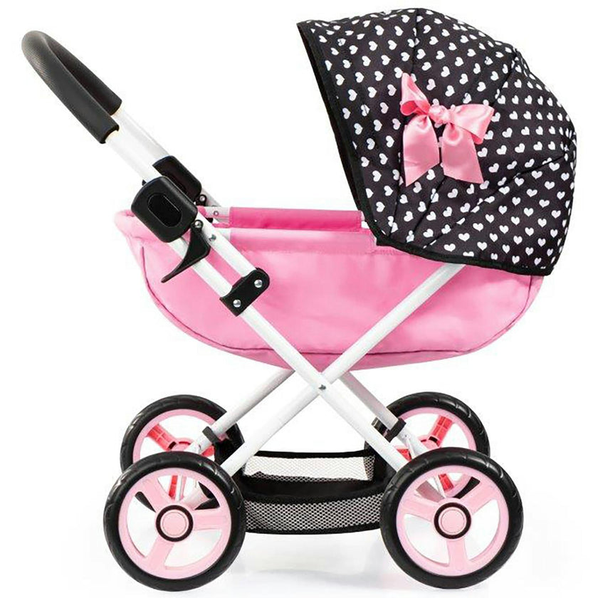 Bayer Design Dolls: Pram Cosy - Black, Pink, Hearts
