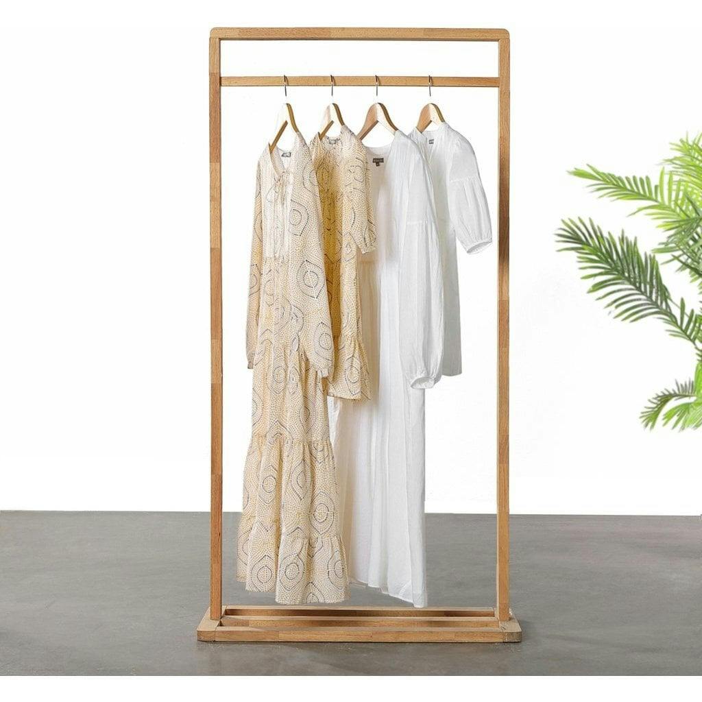 Brush-Stroked Bohemian Dress