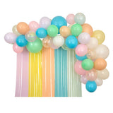 Pastel Balloon & Streamer Garland