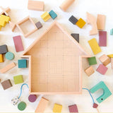 Tsumiki tidy toy block set house