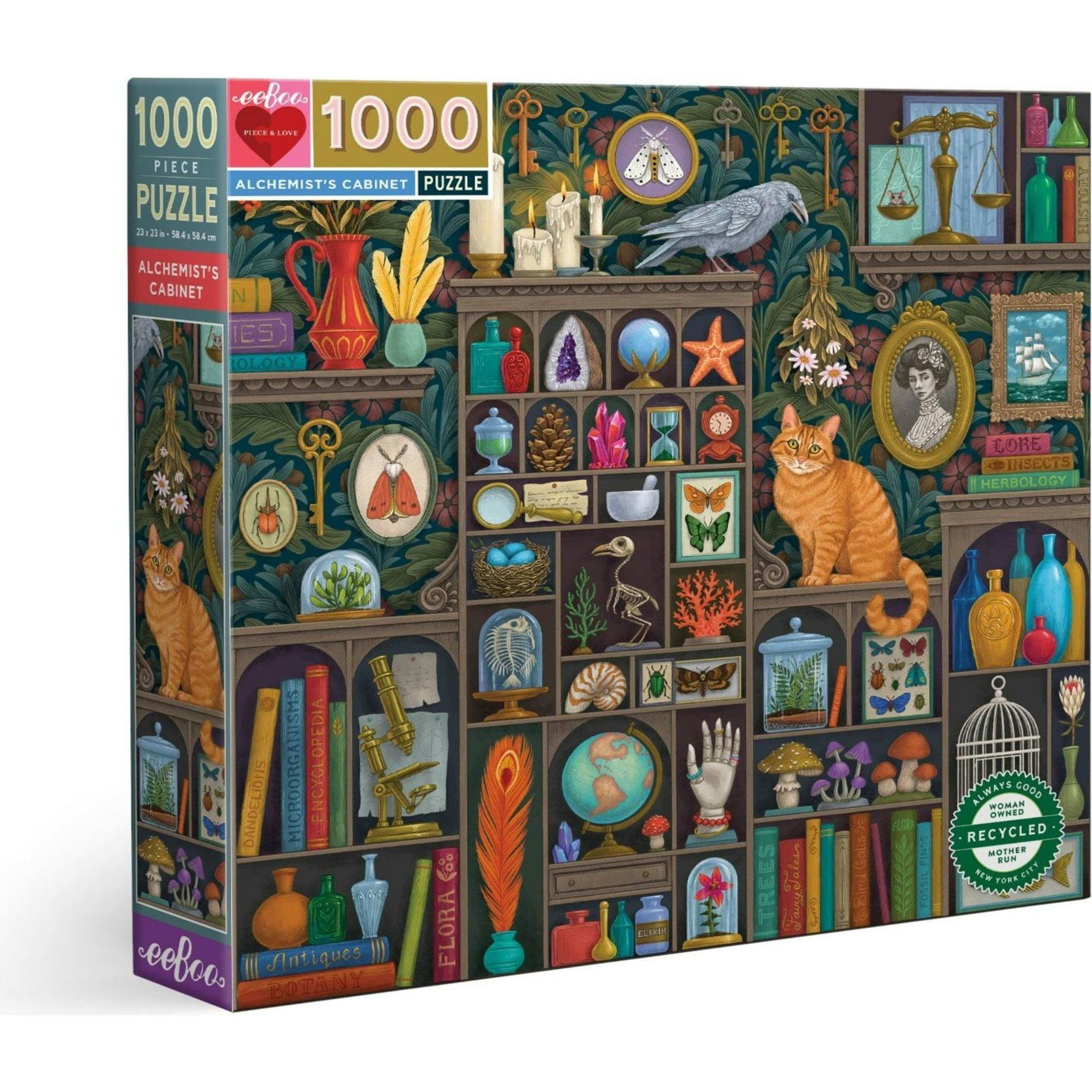 Piece and Love Alchemist Cabinet Jigsaw  Puzzle