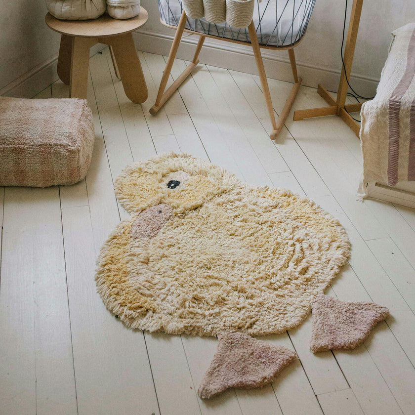 Washable Animal Rug Ducky