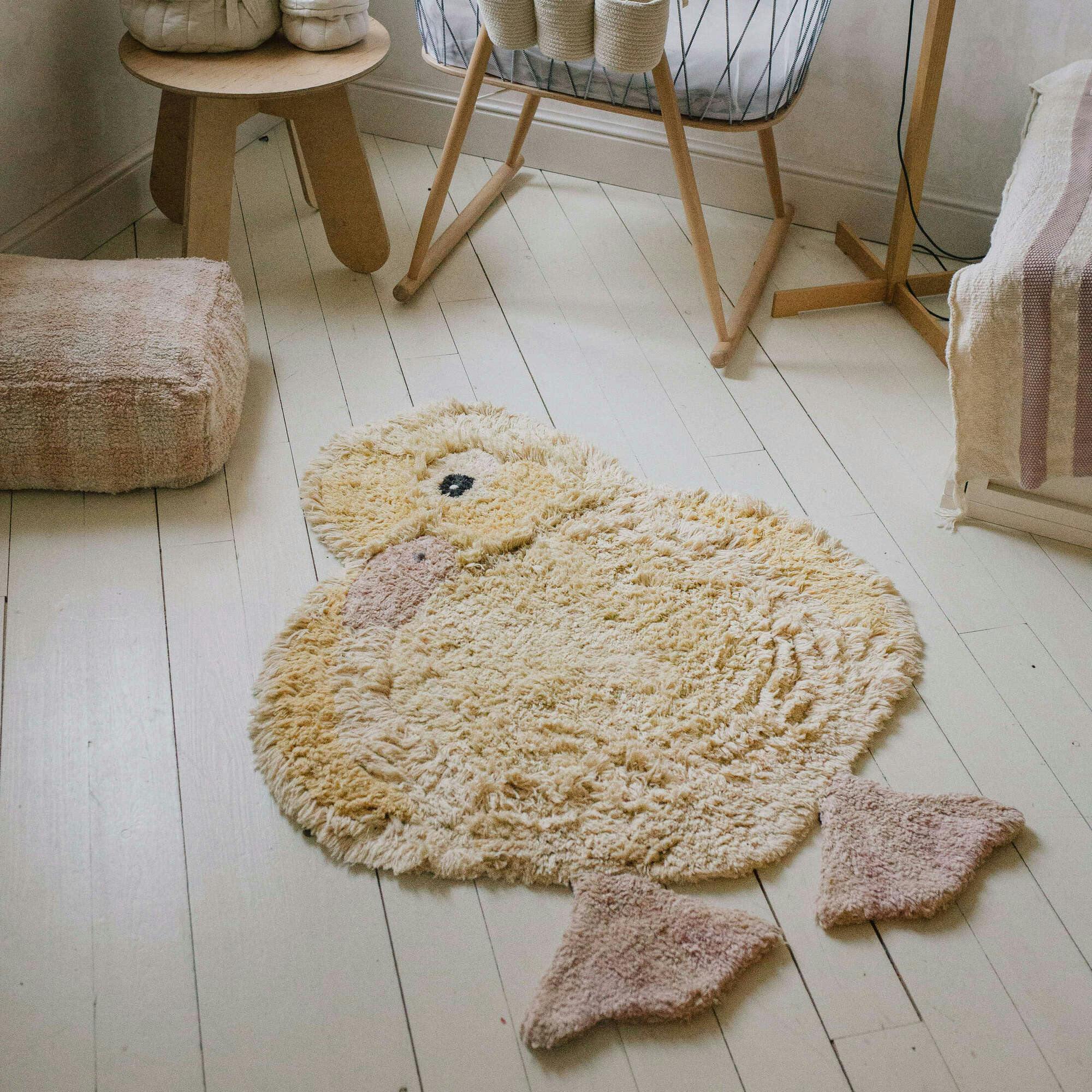Washable Animal Rug Ducky