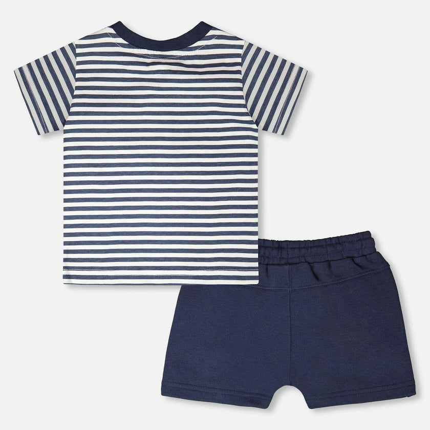 Organic Cotton T-Shirt And Short Set