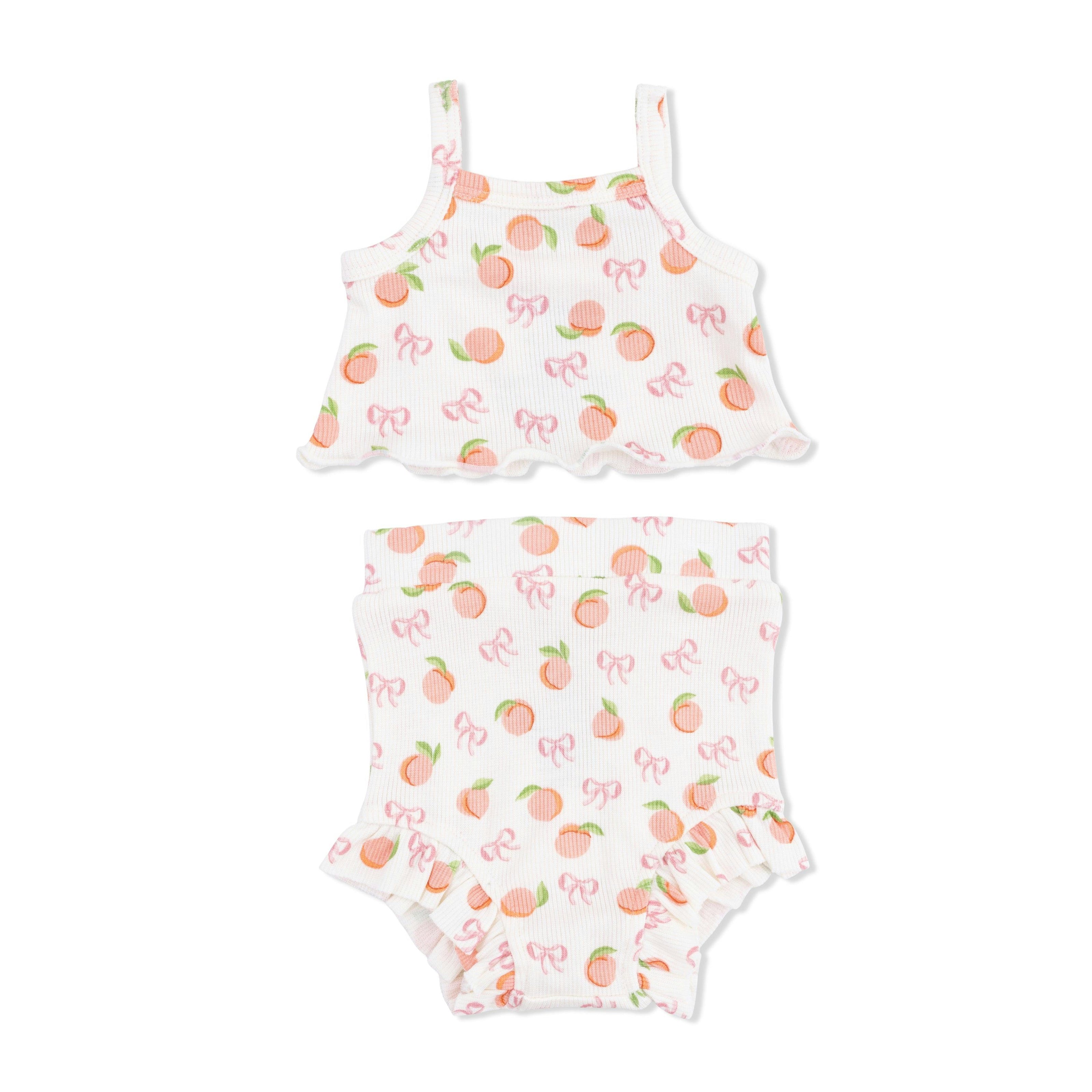 Little Peaches - Tank Top & High Waisted Short