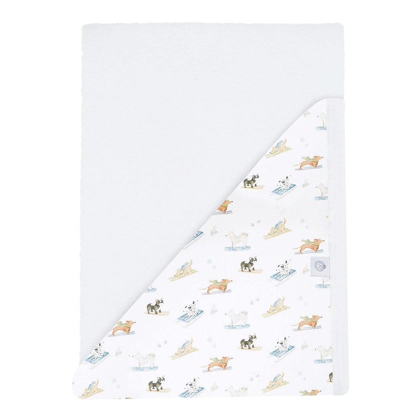 Ski Pups Boy Pima Hooded Towel