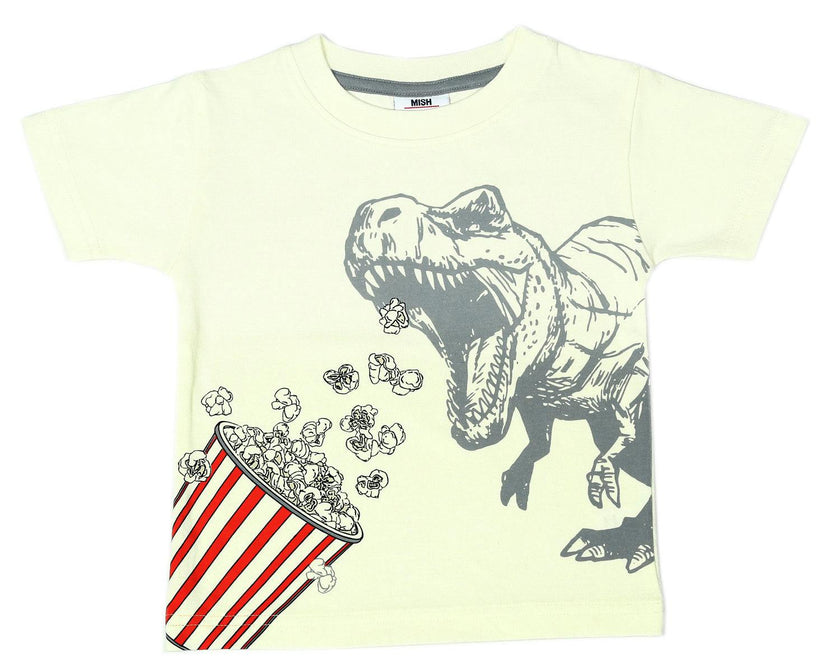 Kids Tee - Popcorn Dino