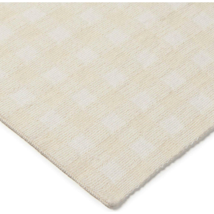 Knitted Blanket Vichy Ivory