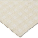 Knitted Blanket Vichy Ivory