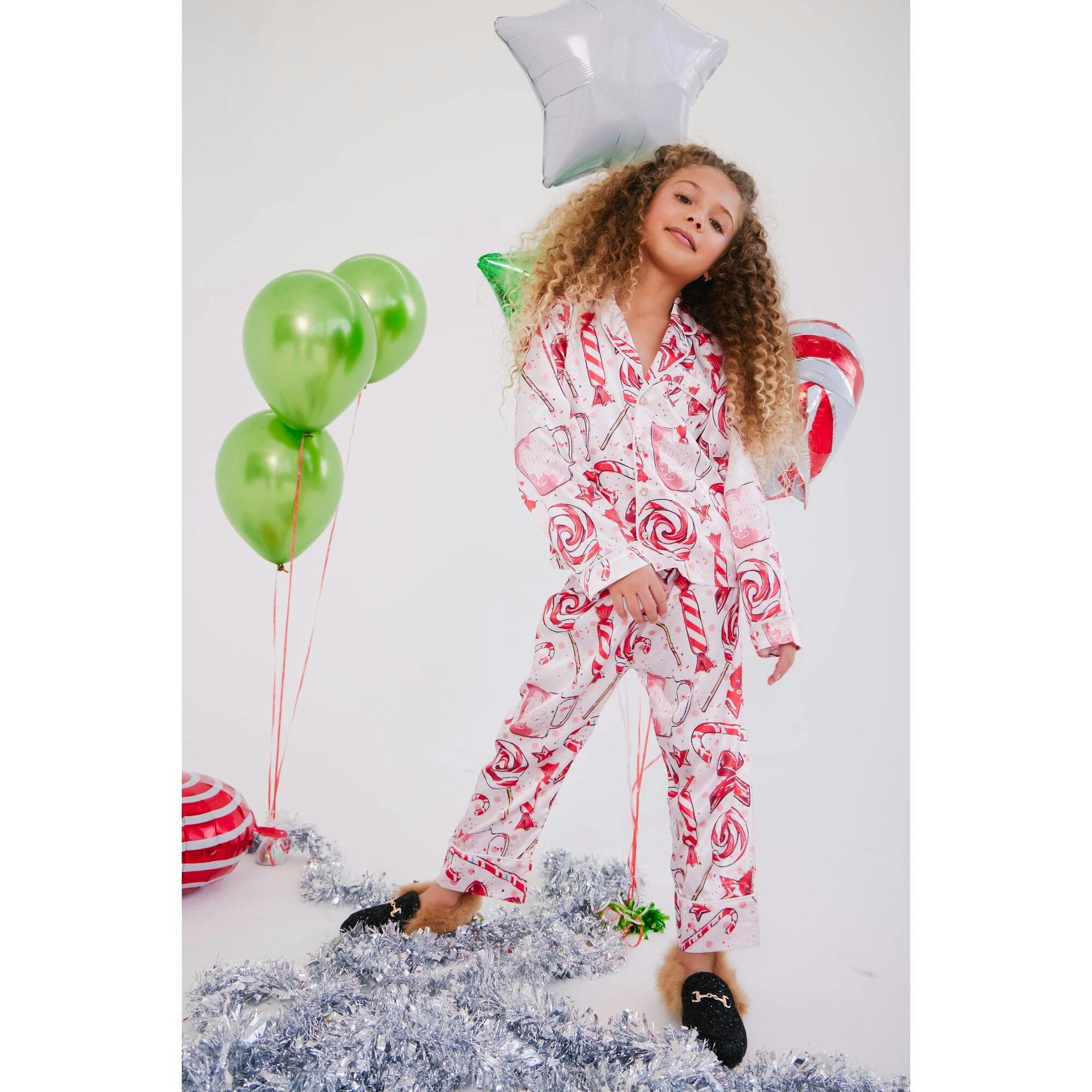 Women's Sweet Winter Silky Set