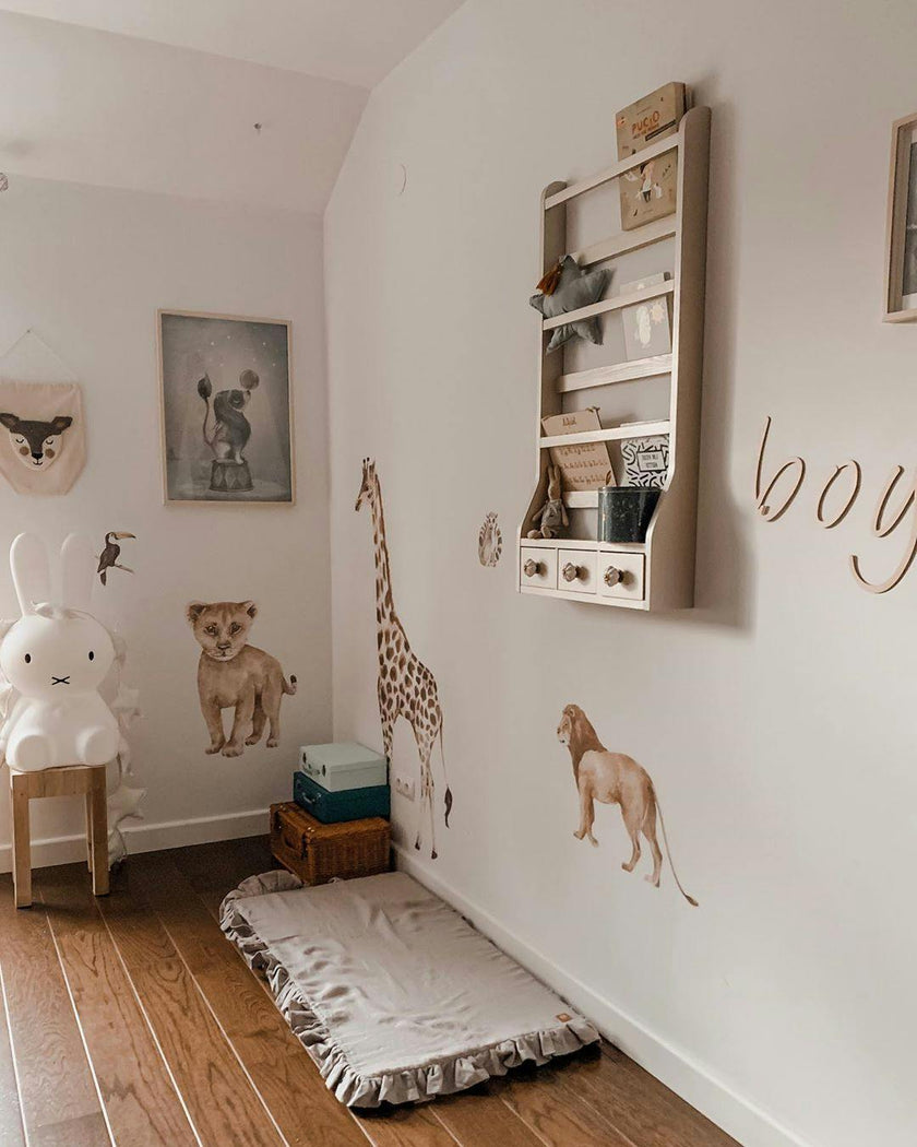 Savanna Animals Wonderland Wall Decal Set