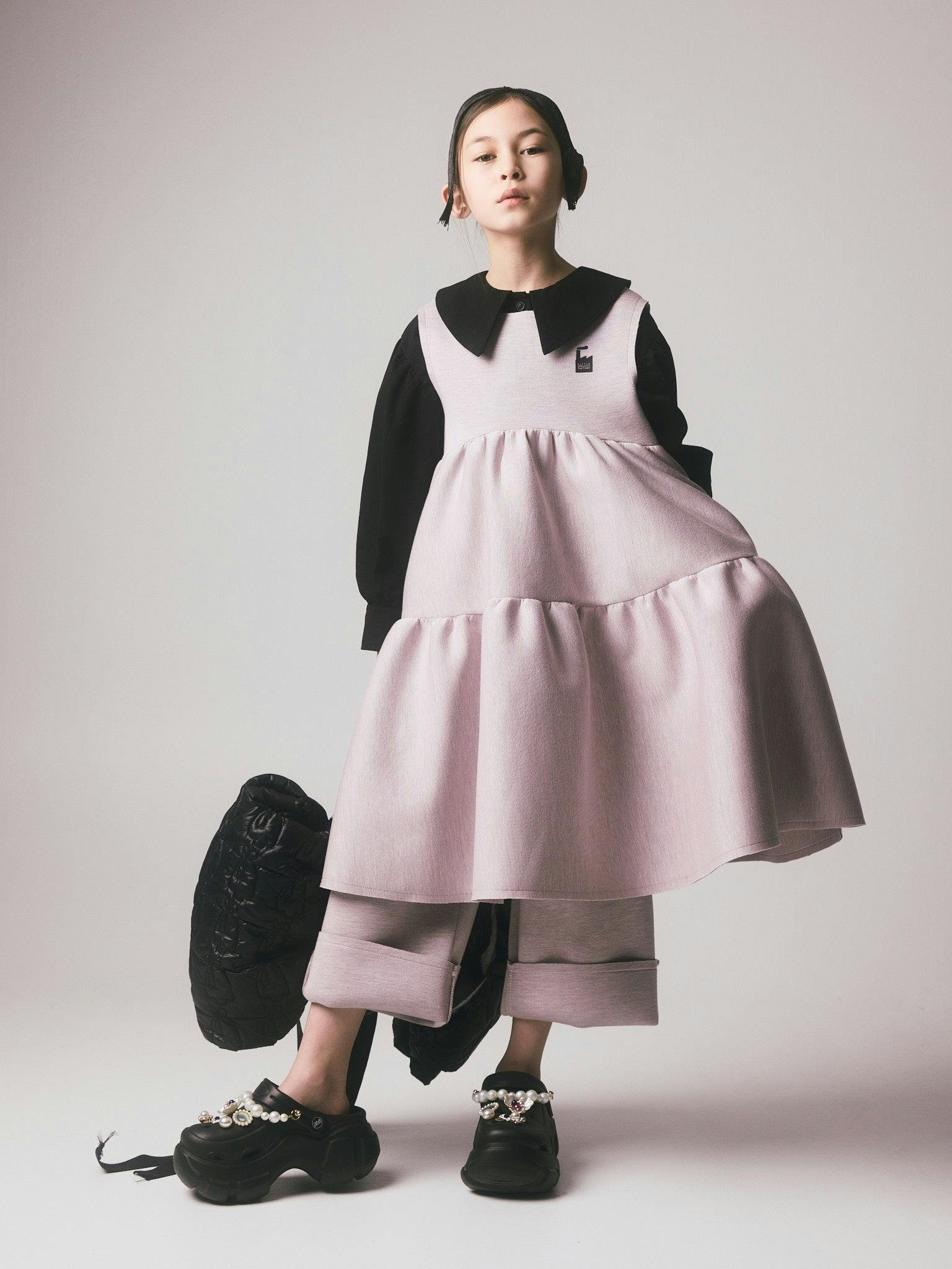 Doll Apron Dress Pale Pink