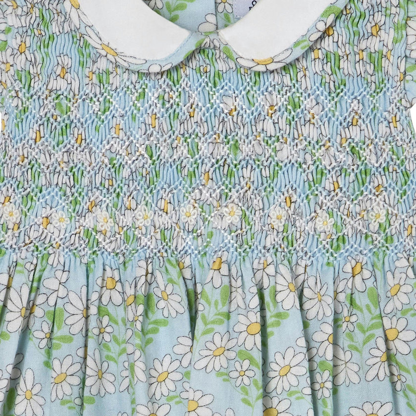 Hand-Smocked Baby Dress - Calista