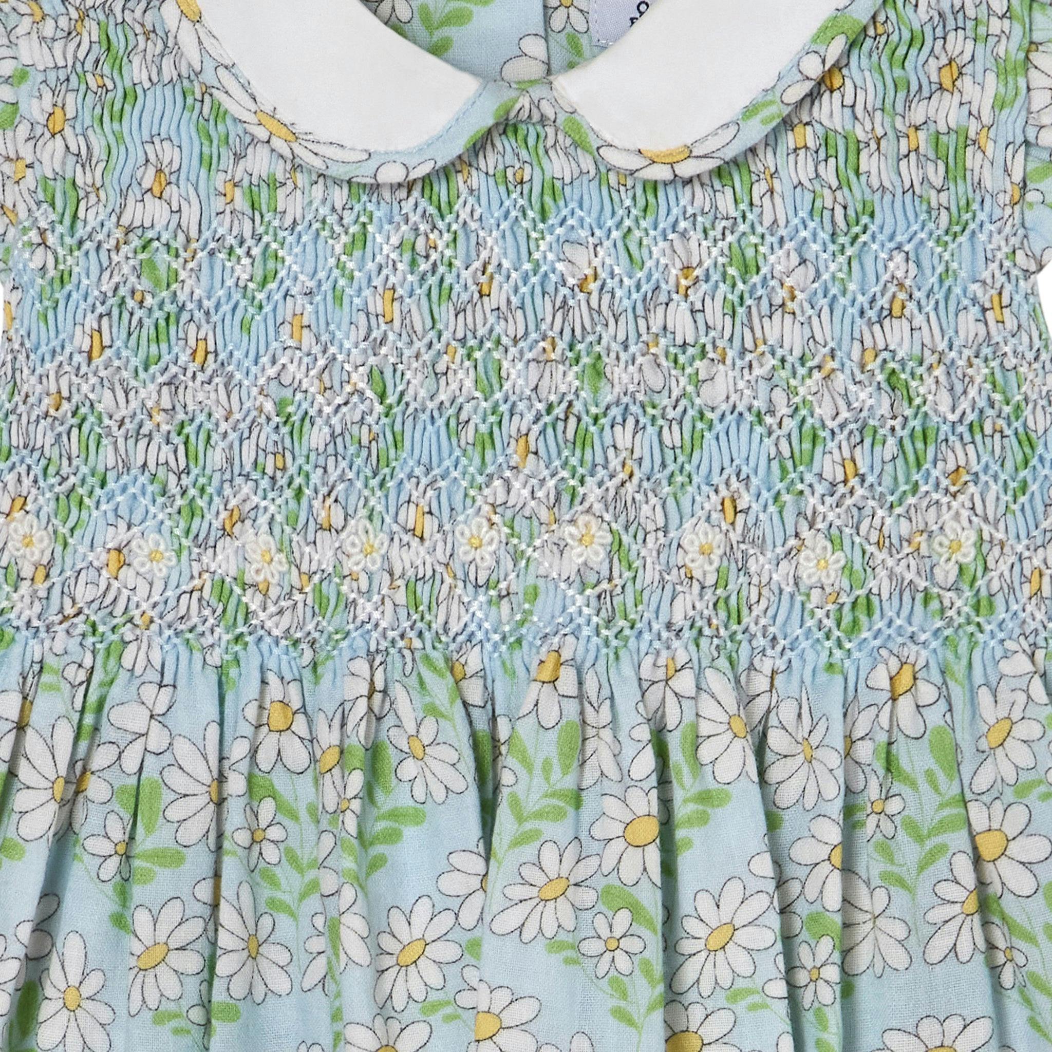 Hand-Smocked Baby Dress - Calista