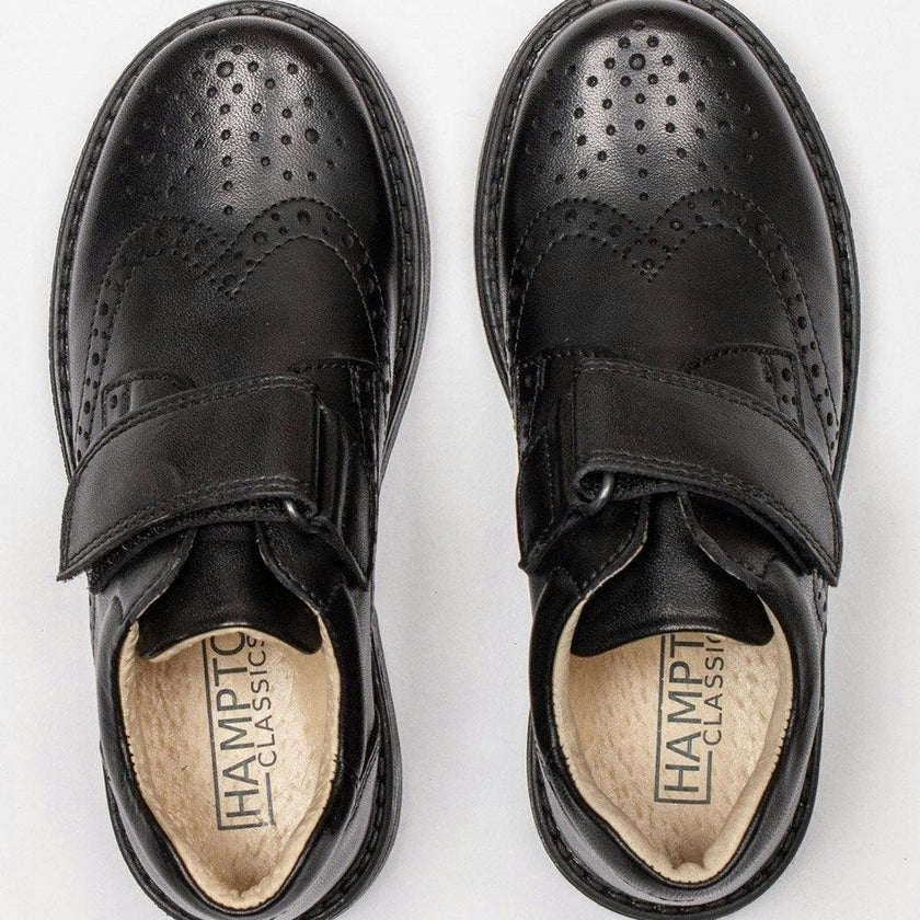 Hampton Classics Gregory School Shoes in Black