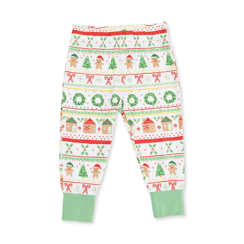 Gingerbread Fair Isle Uni - Long Sleeve Loungewear Set