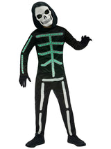 Boys' Light-Up Skeleton Costume