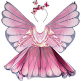 Butterfly Twirl Dress with Wings