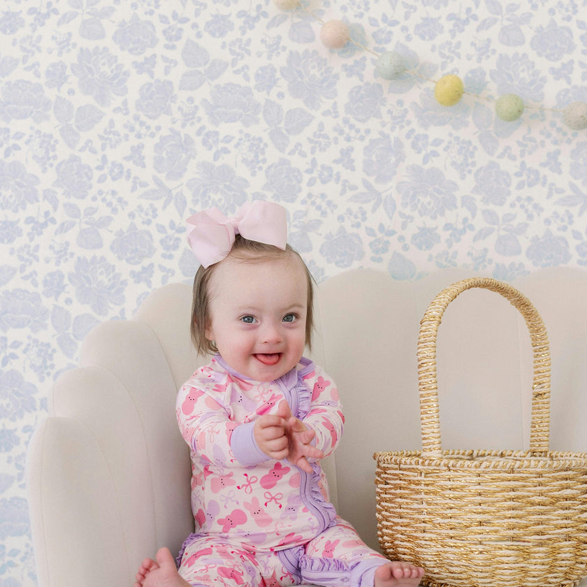 Sweet Bunny Bamboo Ruffle Romper