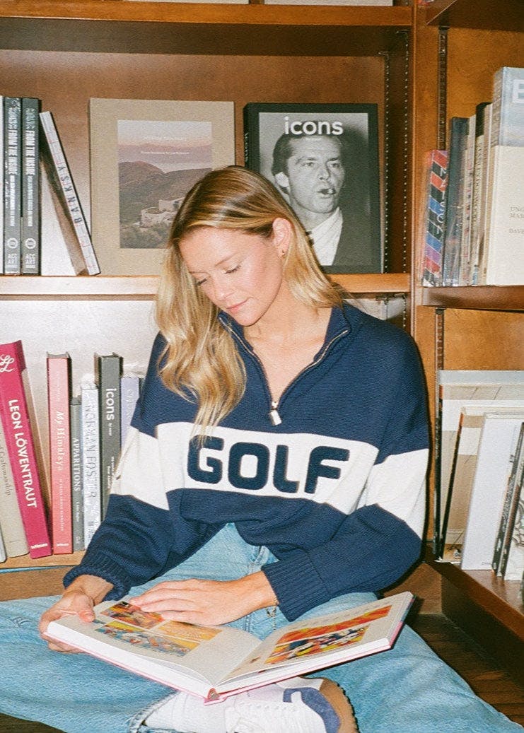 Madison Quarter Zip - Golf Colorblock