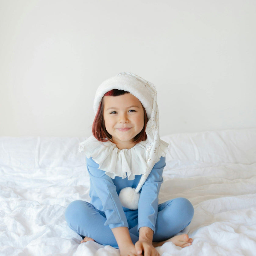 Blue Hanukkah Elf Pajama Costume