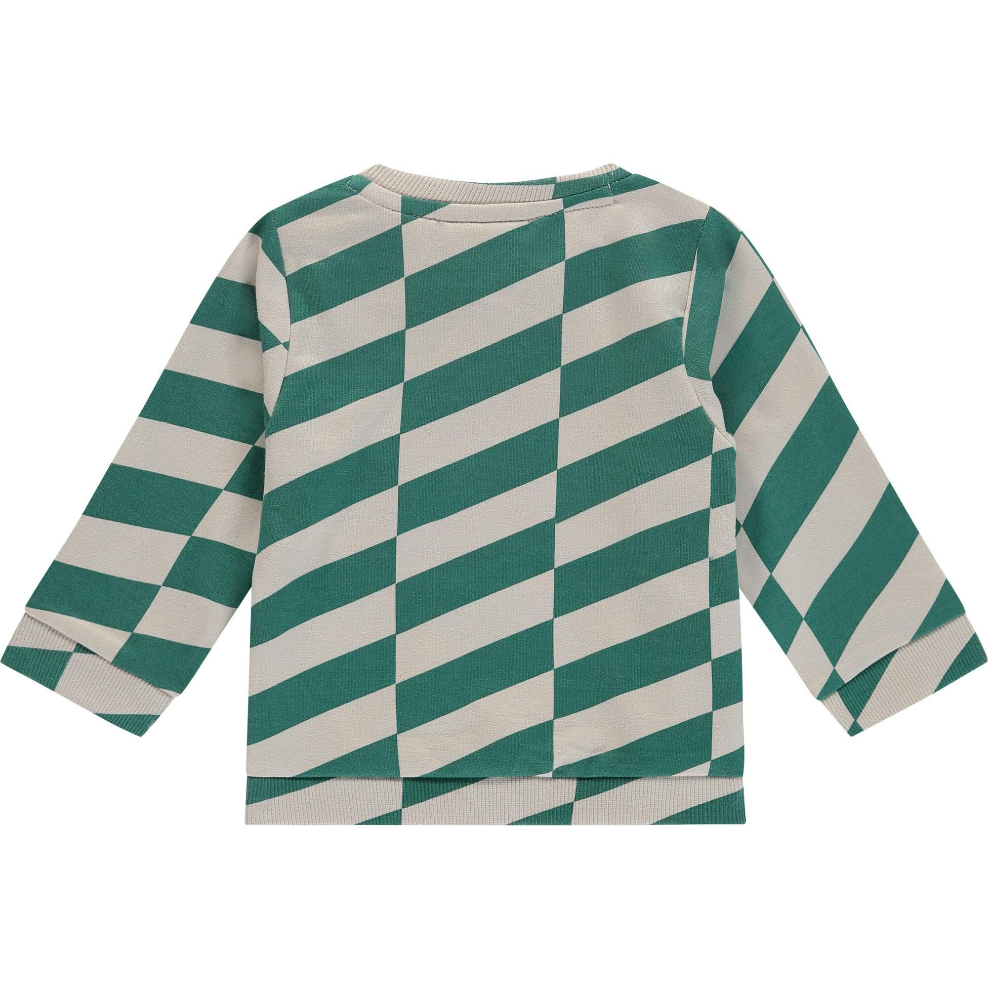 Asymmetrical Print Sweatshirt