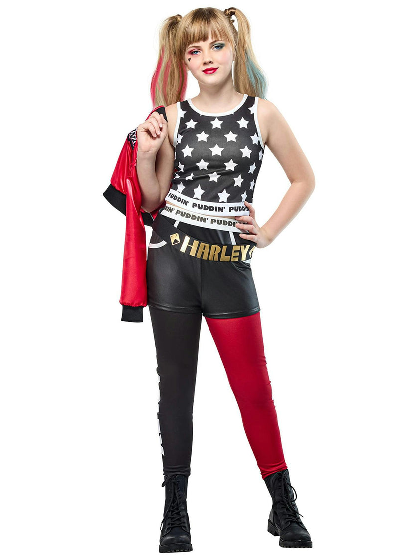 Girls' Batman Harley Quinn Costume - Deluxe