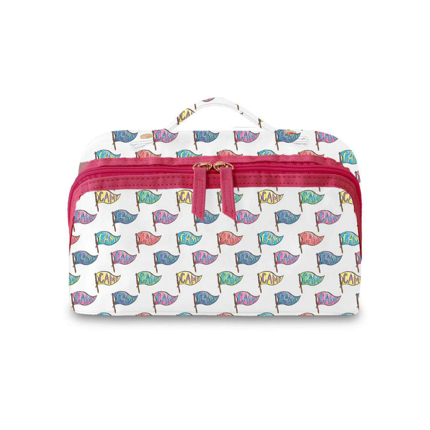 Camp Pennant Cosmetic Bag