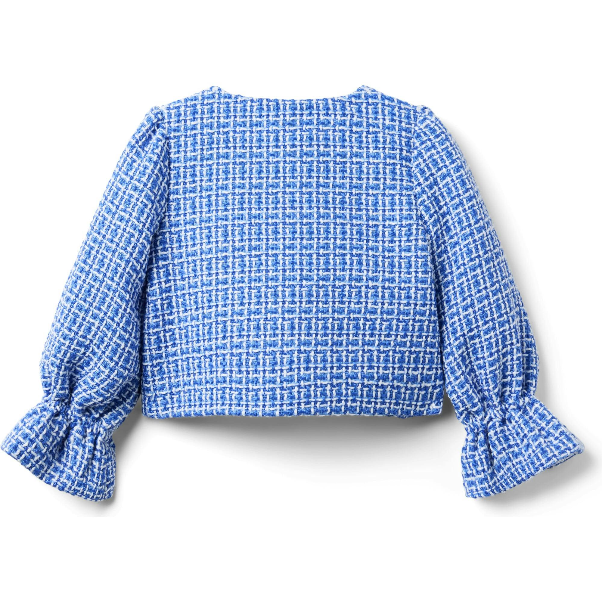 Tweed Ruffle Cuff Jacket