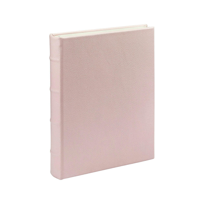 Medium Clear Pocket Pebble Grain Leather Photo Album