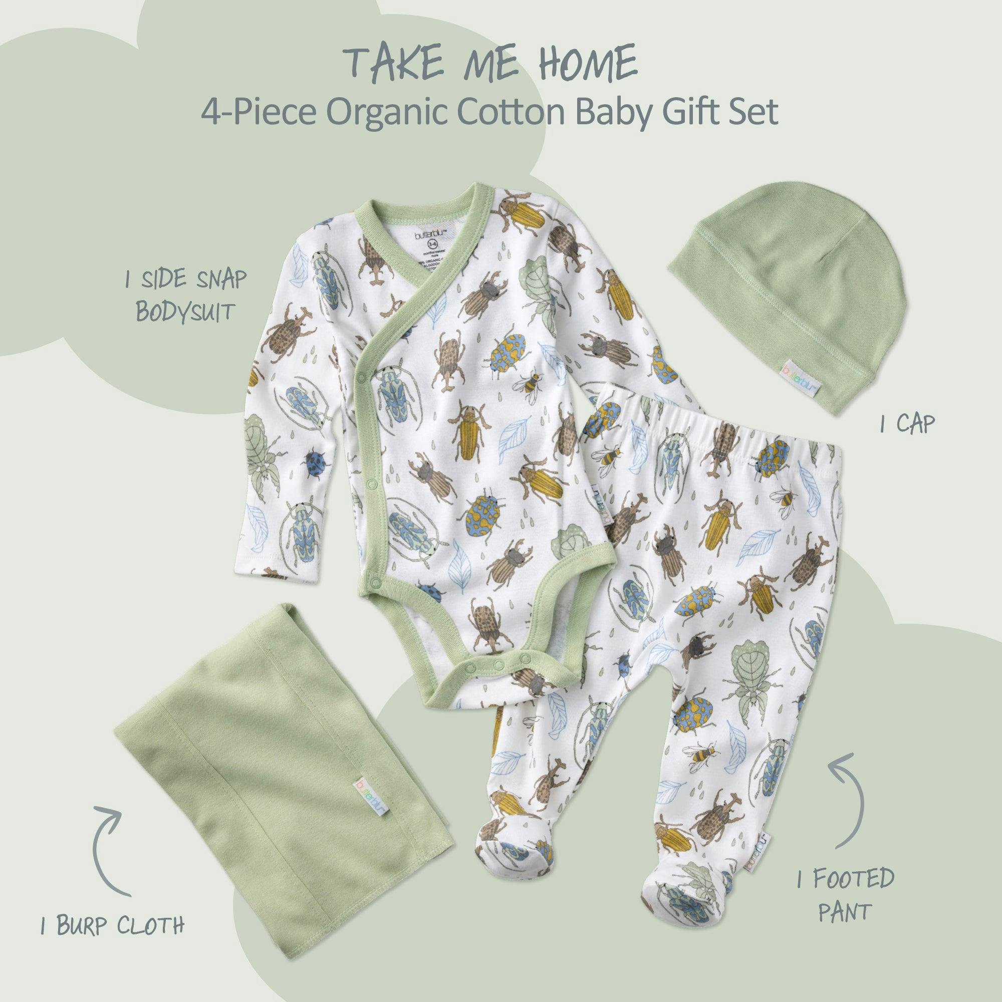 TAKE ME HOME BABY 4-Piece Gift Set