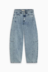 TNS Denim Woman Curved Trouser