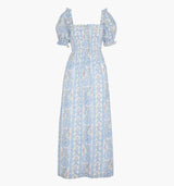 The Scarlett Nap Dress - Blue Corsica Paisley