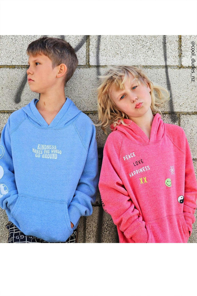 Kid's Blue World Hoodie-Unisex