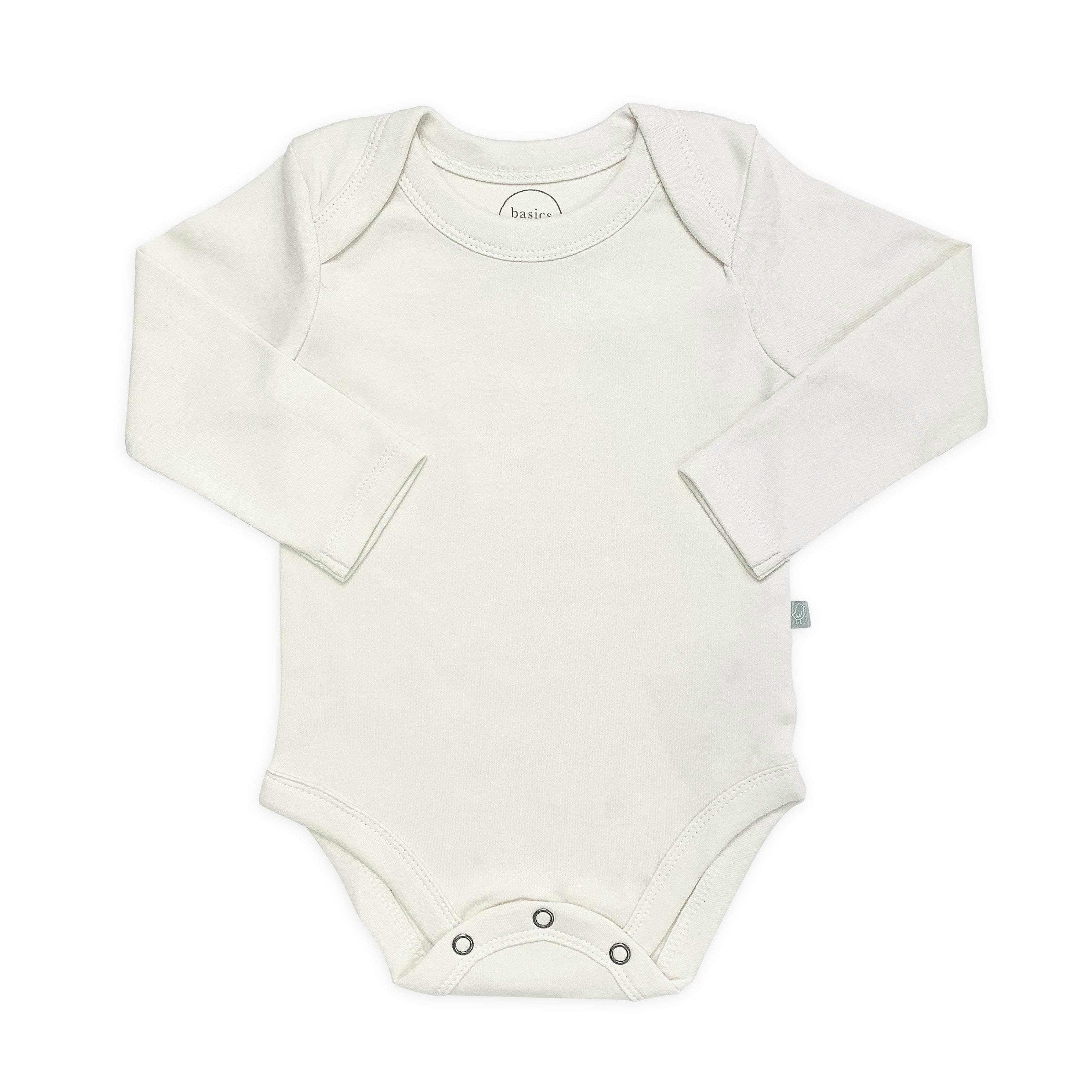 basics long bodysuit | ivory