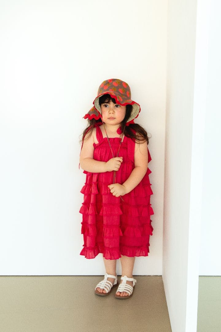 Nia Dress Red