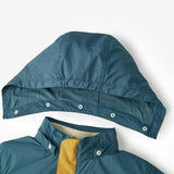 Harbor Stripe Hooded Windbreaker Jacket