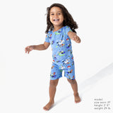 Powerpuff Girls Mojo Jojo Showdown Bamboo Kids Pajama Short Set