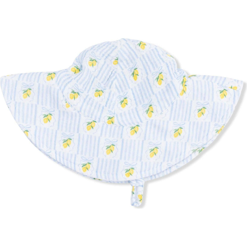Lovely Lemons - Smocked Top with Bloomer & Sun Hat Set