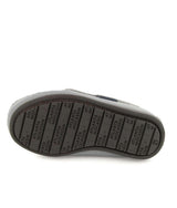 Moccasin Boot in Printed Leather, Stone Grey