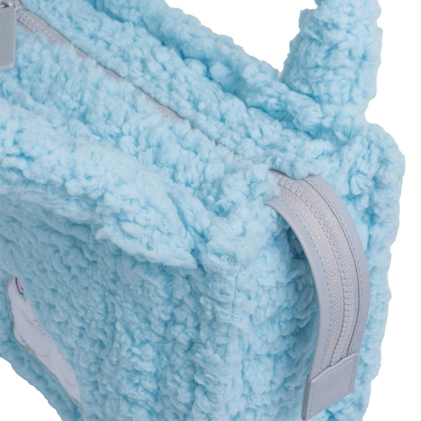 Sherpa Tote Bag – Cozy, Colorful & Convertible with Matching Coin Purse, Sweet Cats