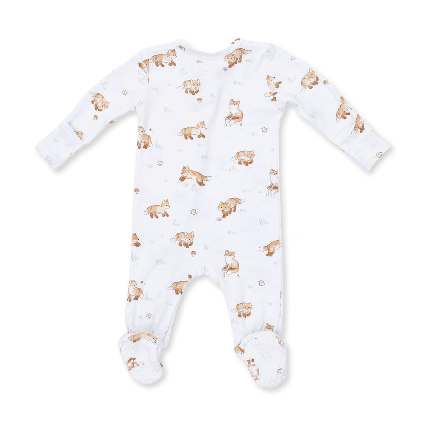 Little Explorer Fox - 2 Way Zipper Footie