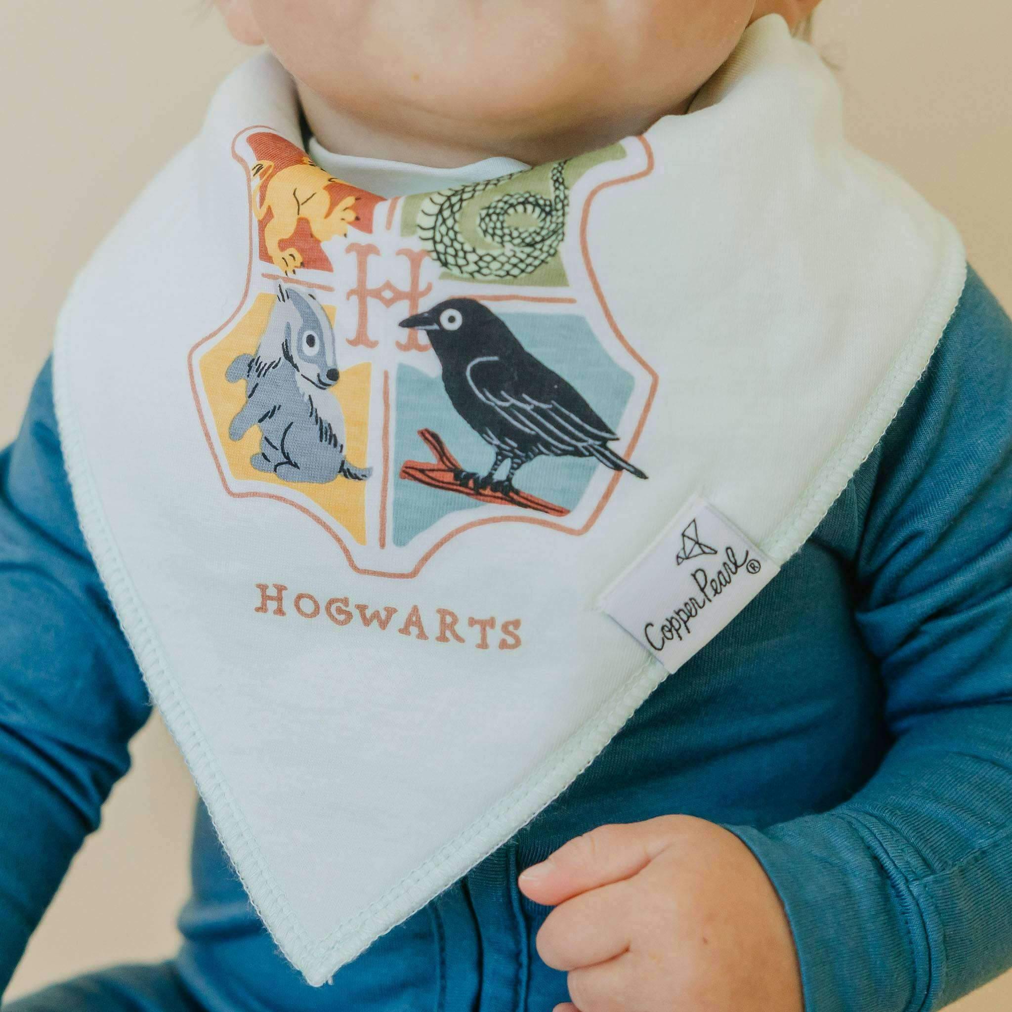 4 Pack Baby Bandana Bibs - Wizarding World