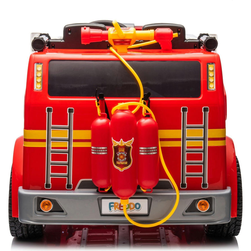 24V Freddo Fire Truck 2-Seater Ride on