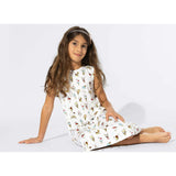 Ice Cream Bamboo Girls' Sleeveless Dress