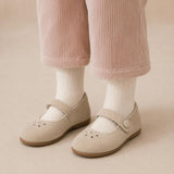 Andi Mary Jane Suede | Beige