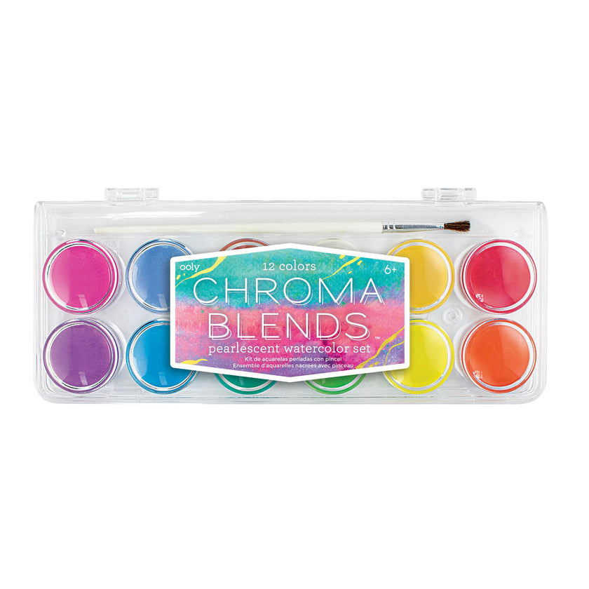 Chroma Blends Watercolor Paint Set - Pearlescent