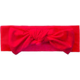 Bamboo Solid Headband Cherry Red