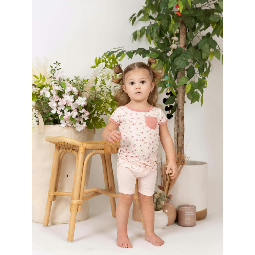 All Over Floral Two-Piece Set